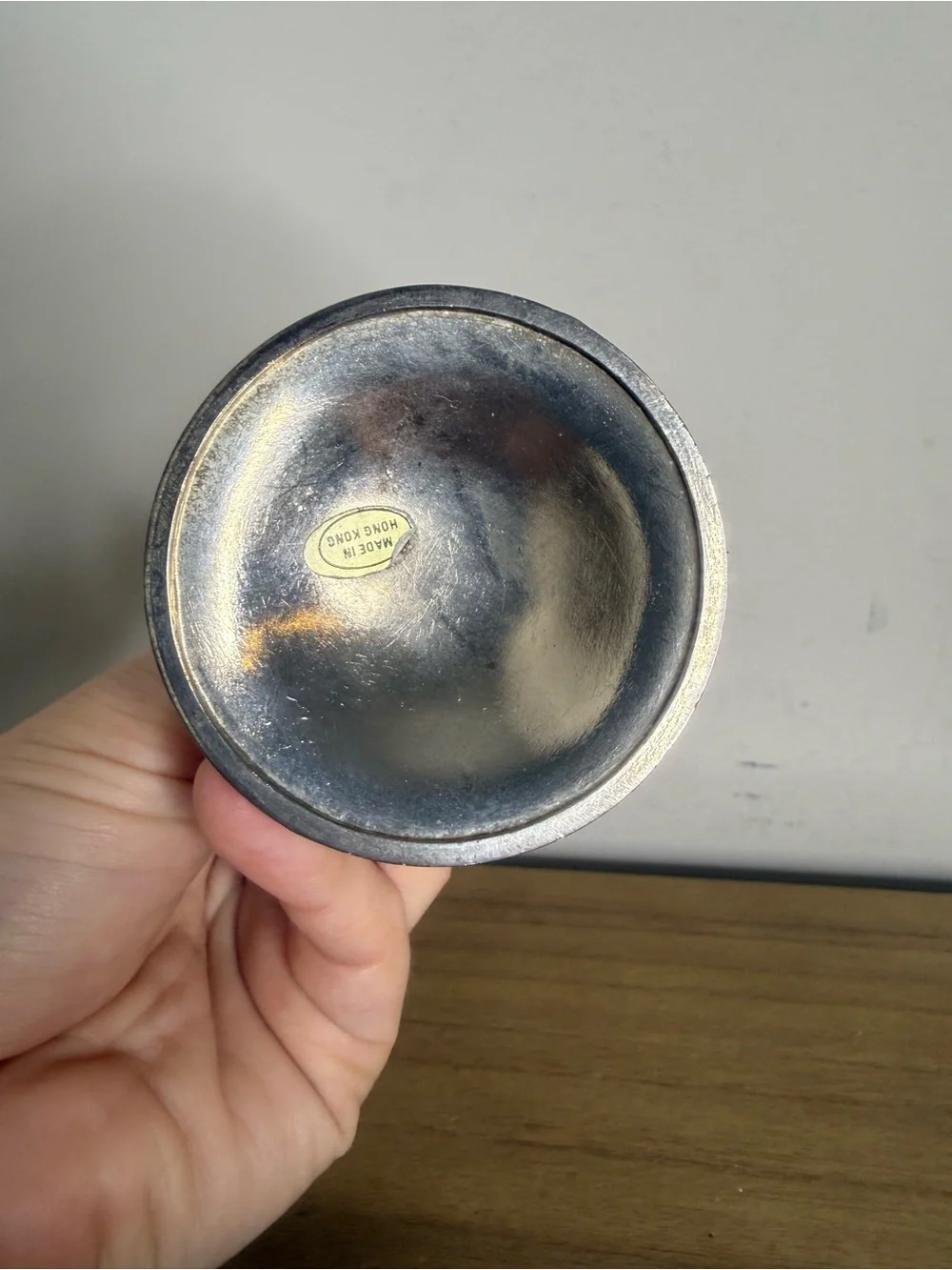vintage silver-plated calla lily bud vase - Home accents